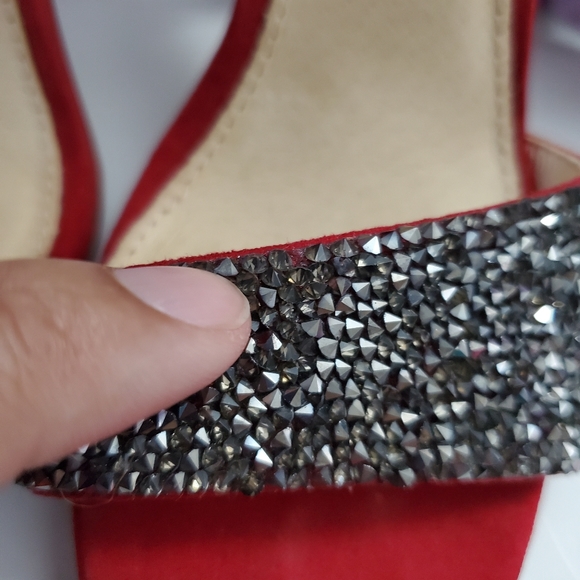 Aldo Red Sparkle Shoes - Picture 12 of 12